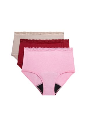 3 PACK FULL HEAVY - Culottes menstruelles - dark cranberry