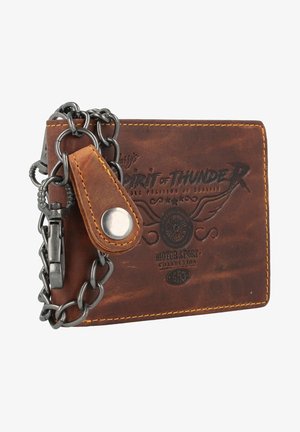 Greenburry Racing Collection Phoenix RFID 12 cm - Geldbörse - braun