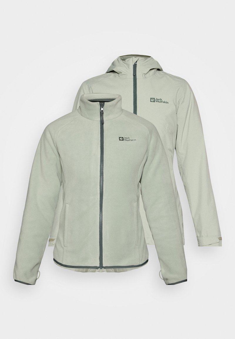 Jack Wolfskin Hardshell-jas lichtgroen