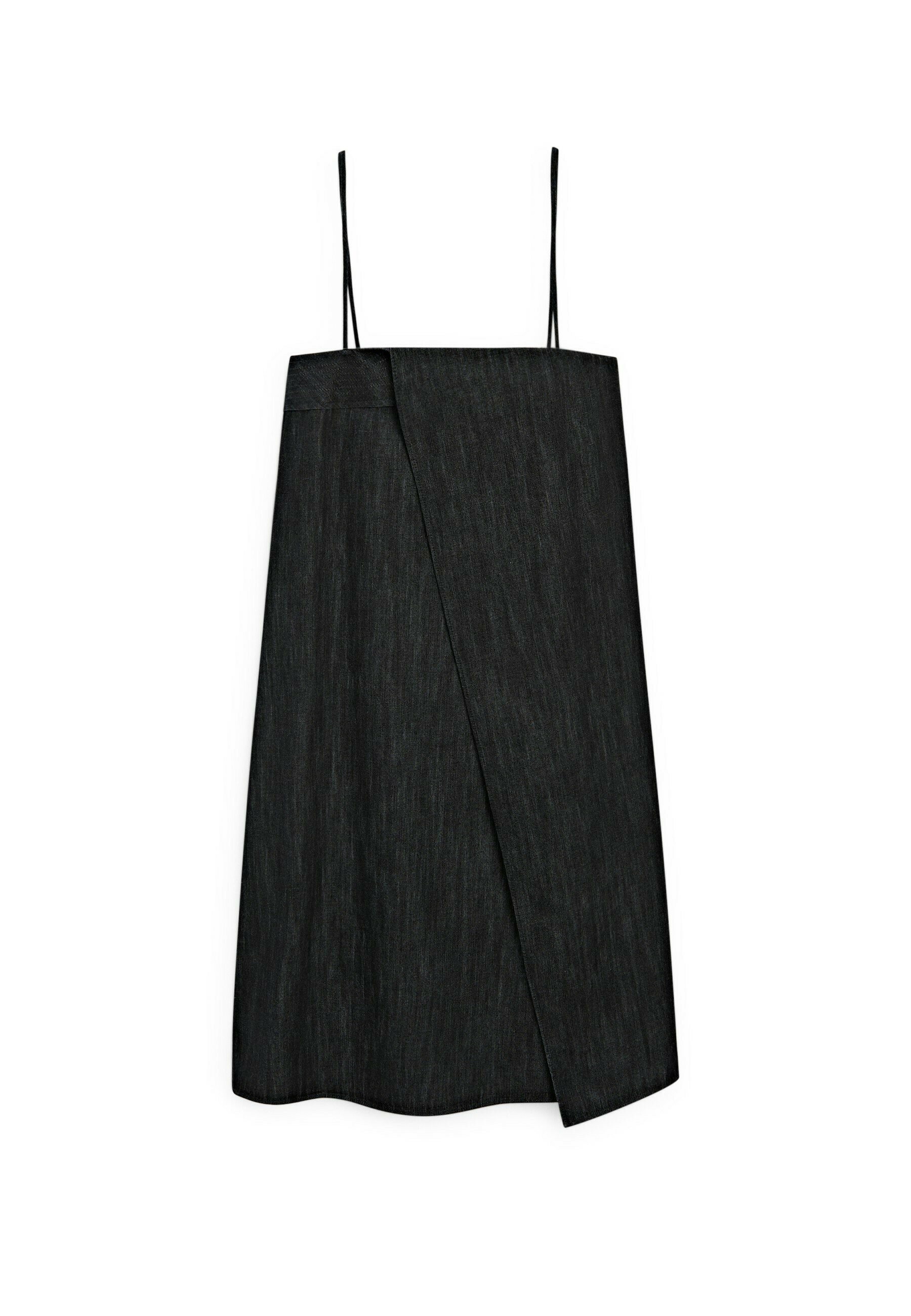 【Massimo Dutti】Short strappy denim dress Massimo Dutti SHORT STRAPPY - Denim dress - mottled dark