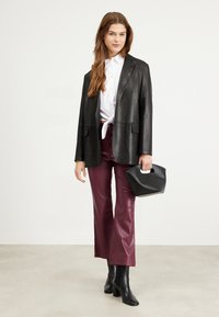 Tommy Jeans FRONT TIE - Blusa - white