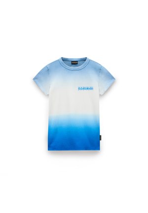 Napapijri MERSE UNISEX - Camiseta estampada - french blue