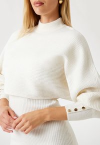 Guess CRISS CROSS AM RÜCKEN - Pullover - weiß