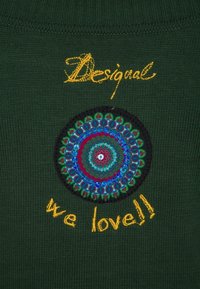 Desigual Stickad tröja - green