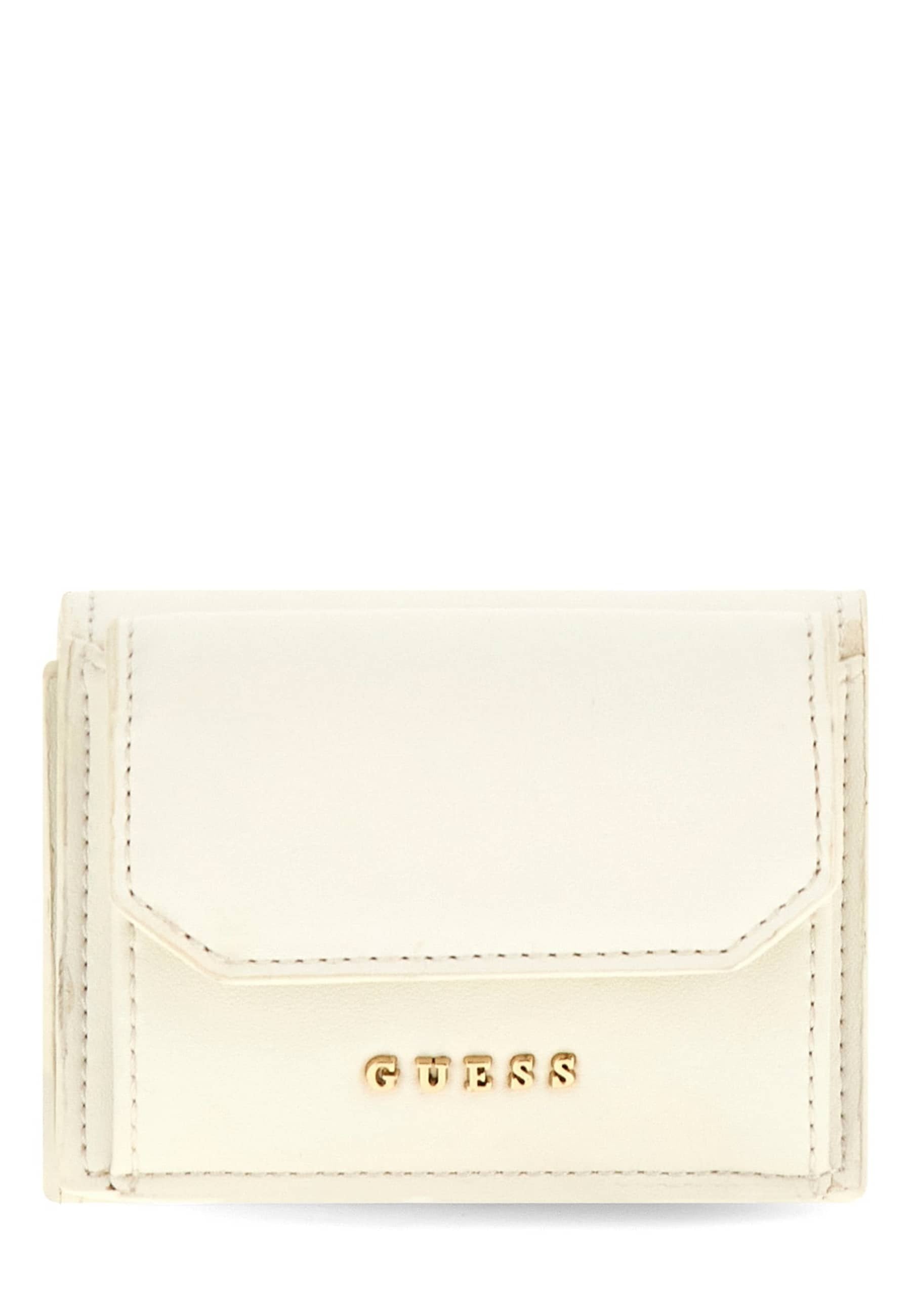 Uptown Chic Guess Portemonnaie Damen Beige Guess Geldbeutel Black