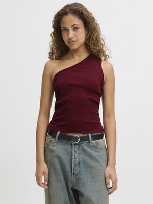 JXFUNDA ONE SHOULDER - Top - cabernet