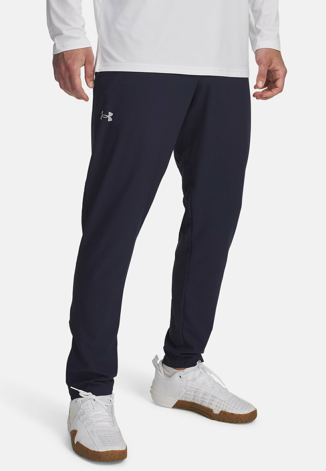 Under Armour VANISH WOVEN TAPERED Trousers midnight navy/blue