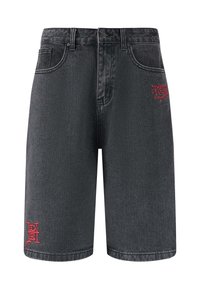 SNAKE - Shorts di jeans - grey