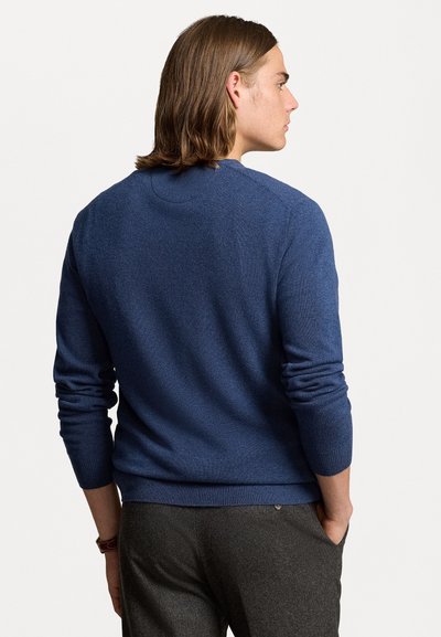 Polo Ralph Lauren WOOL CREWNECK SWEATER - Pulover - rustic navy heather
