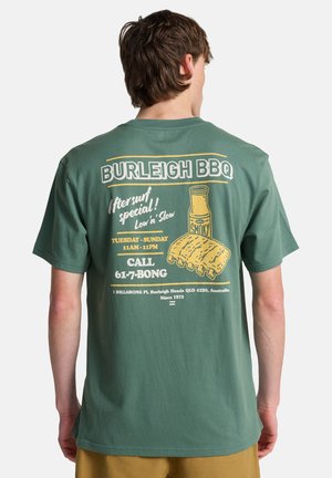 Billabong FOOD COURT - Μπλουζάκι με στάμπα - sea green