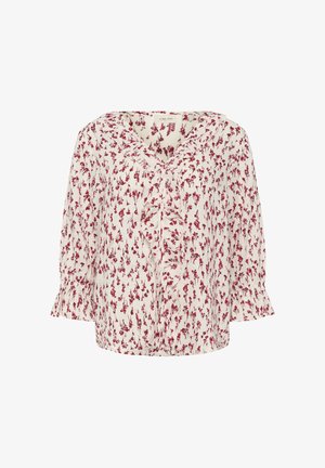 Cream, CRBELLIS FRILL - Blusa - small flower print