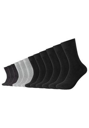 COMFORT CREW 12 PACK - Socks - black mix