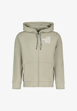 The North Face, NEW BLANCA PEAK COL JK3 - Felpa con zip - mottled beige