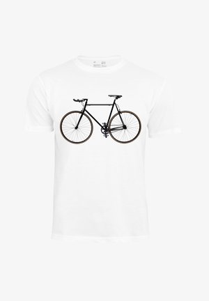 Cotton Prime, BIKE FAHRRAD - T-Shirt print - weiß