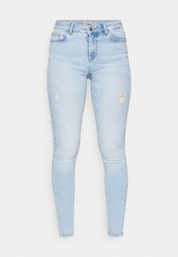 ONLBLUSH MID SKINNY - Uske traperice - light blue denim
