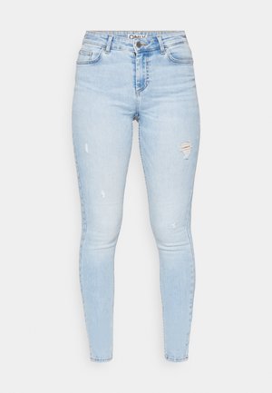 ONLY, ONLBLUSH MID SKINNY - Džínsy skinny fit - light blue denim