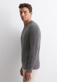 Marc O'Polo CREWNECK - Strickpullover - graphite grey melange