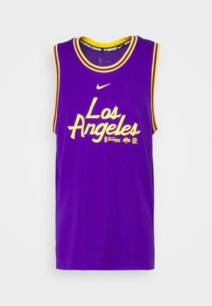 NBA LOS ANGELES LAKERS DNA TANK - Klubové oblečení - field purple/amarillo