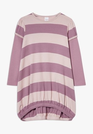 STRIPE DRESS - Jerseykleid - shadow