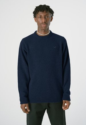 CLASSICO LIGULL - Strickpullover - heather estate blue