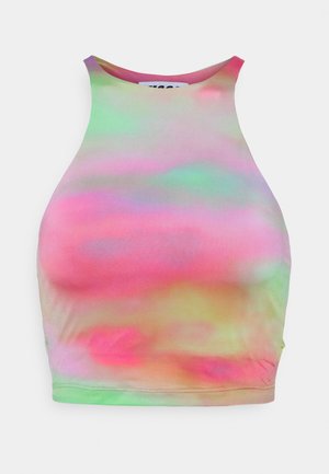 Top - green/pink