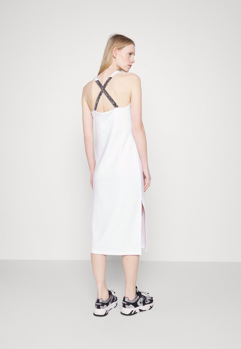 EA7 Emporio Armani DRESS Jersey dress white Zalando.co.uk