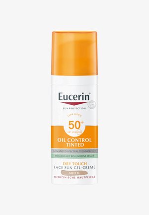 EUCERIN SONNENSCHUTZ OIL TINTED FACE SUN GEL-CREME MIT LSF 50+ – - Sun protection - -