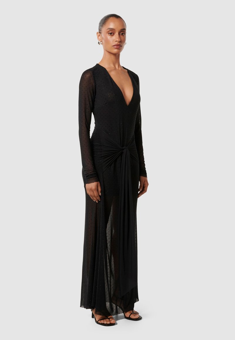 Forever New Petite LAYTON HEATFIX HEATSEAL MAXI - Maxi dress - black -  Zalando.co.uk
