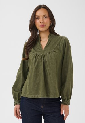 Saint Tropez, TITIANASZ BLOUSE - Blouse - four leaf clover