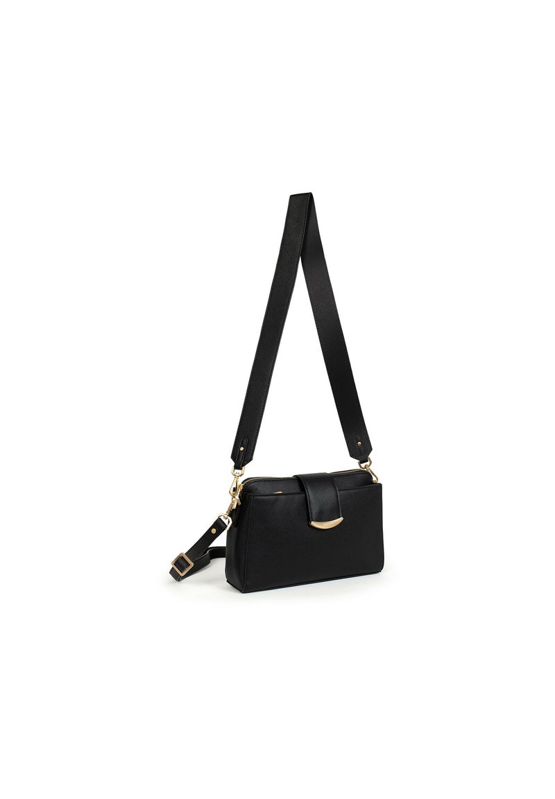 Hexagona BOLSO, Borsa con Manico Lungo Uomo, Marine, L : 40 x h : 30 x P : 12,5 cm