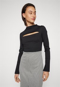 Patrizia Pepe ABITO DRESS - Φόρεμα από ζέρσεϊ - fantasy pied de poul