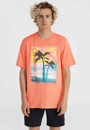 JACK  - T-shirt imprimé - living coral