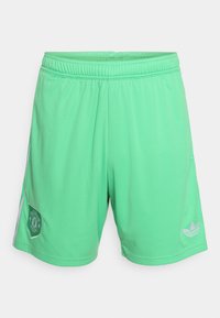 adidas Performance MANCHESTER UNITED THIRD GOALKEEPER SHORTS - Klub merchandise - semi screaming green
