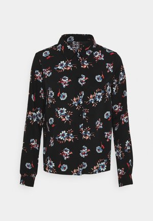 Overhemdblouse - black