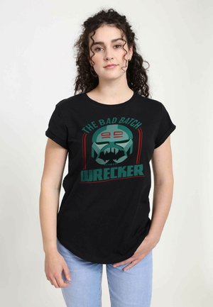 STAR WARS: CLONE WARS BAD BATCH BADGE - T-shirt z nadrukiem