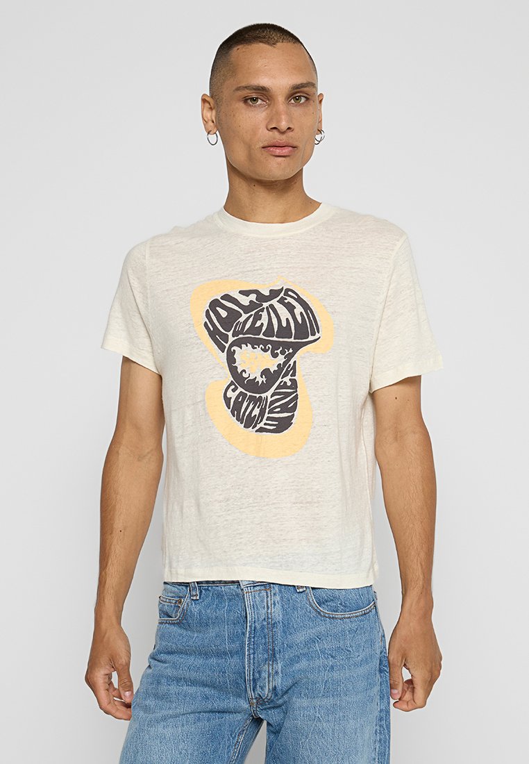 Holzweiler T-shirt print beige