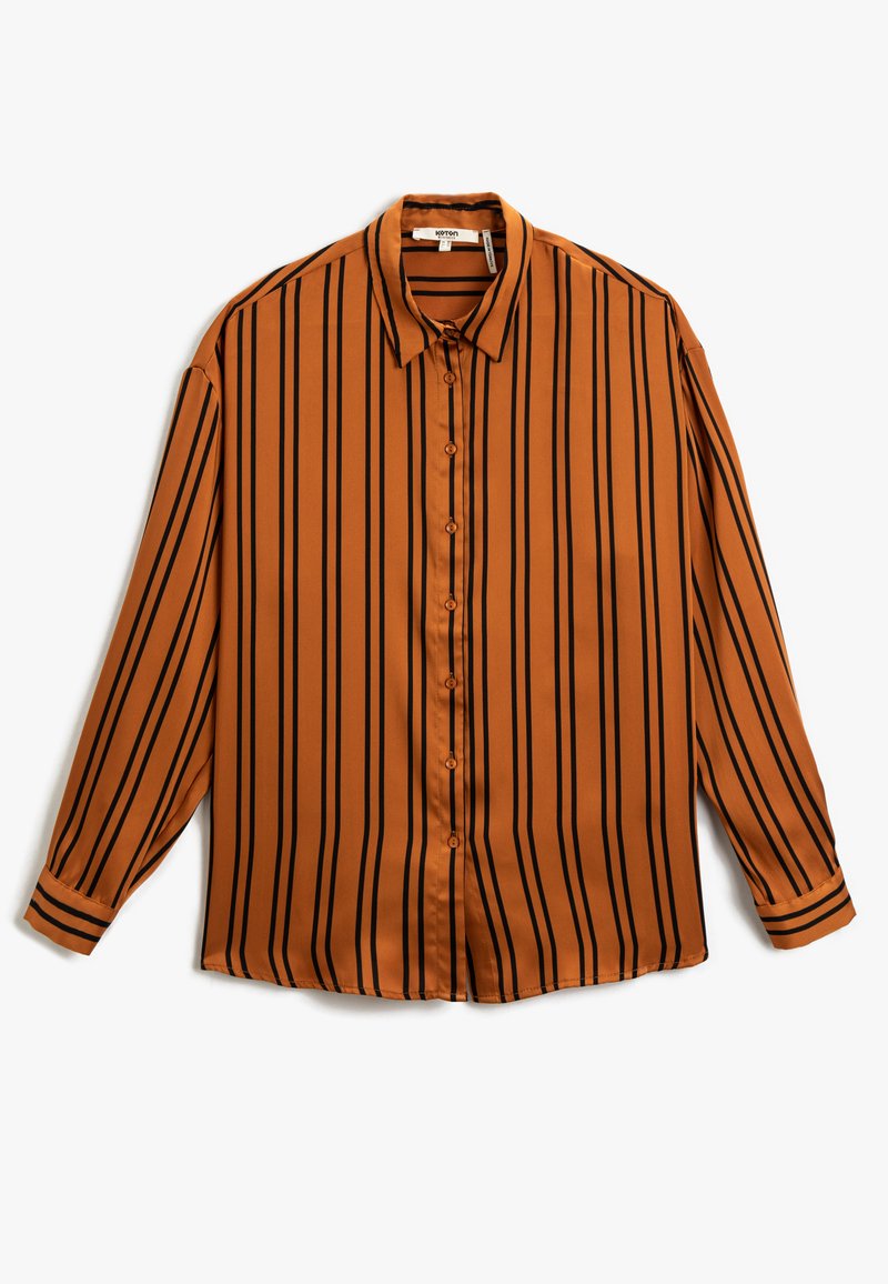 Koton Overhemdblouse bruin Koton Overhemdblouse bruin