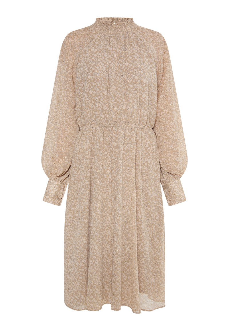 dreimaster Jurk beige