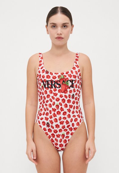 Versace Jednodílné plavky - white/red