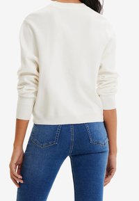 Desigual Stickad tröja - white