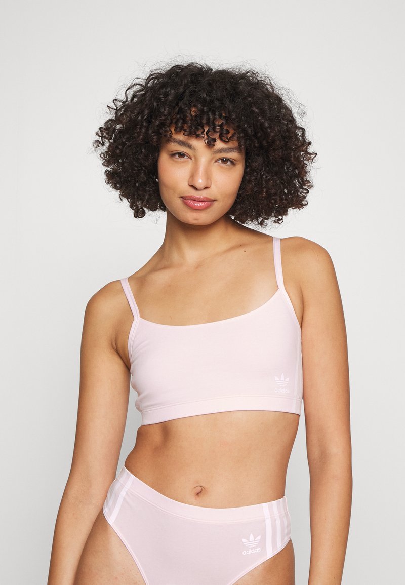 adidas Originals - SCOOP BRALETTE - Toppe - rose, Forstør