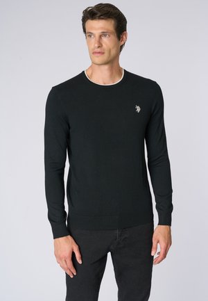 GIROCOLLO   - Maglione - nero