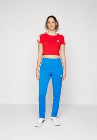 adidas Sportswear TIRO CUT 3 STRIPES TRACKPANTS - Treniņtērpa apakšdaļas - blue/green/white