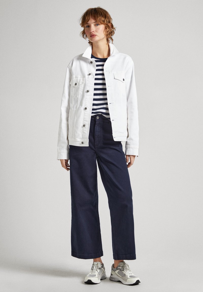 Pepe Jeans Spijkerjas wit