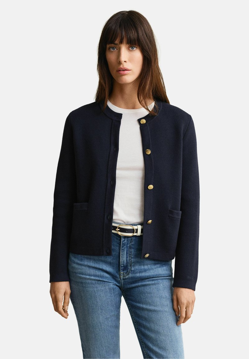 GANT Kardigan - evening blue