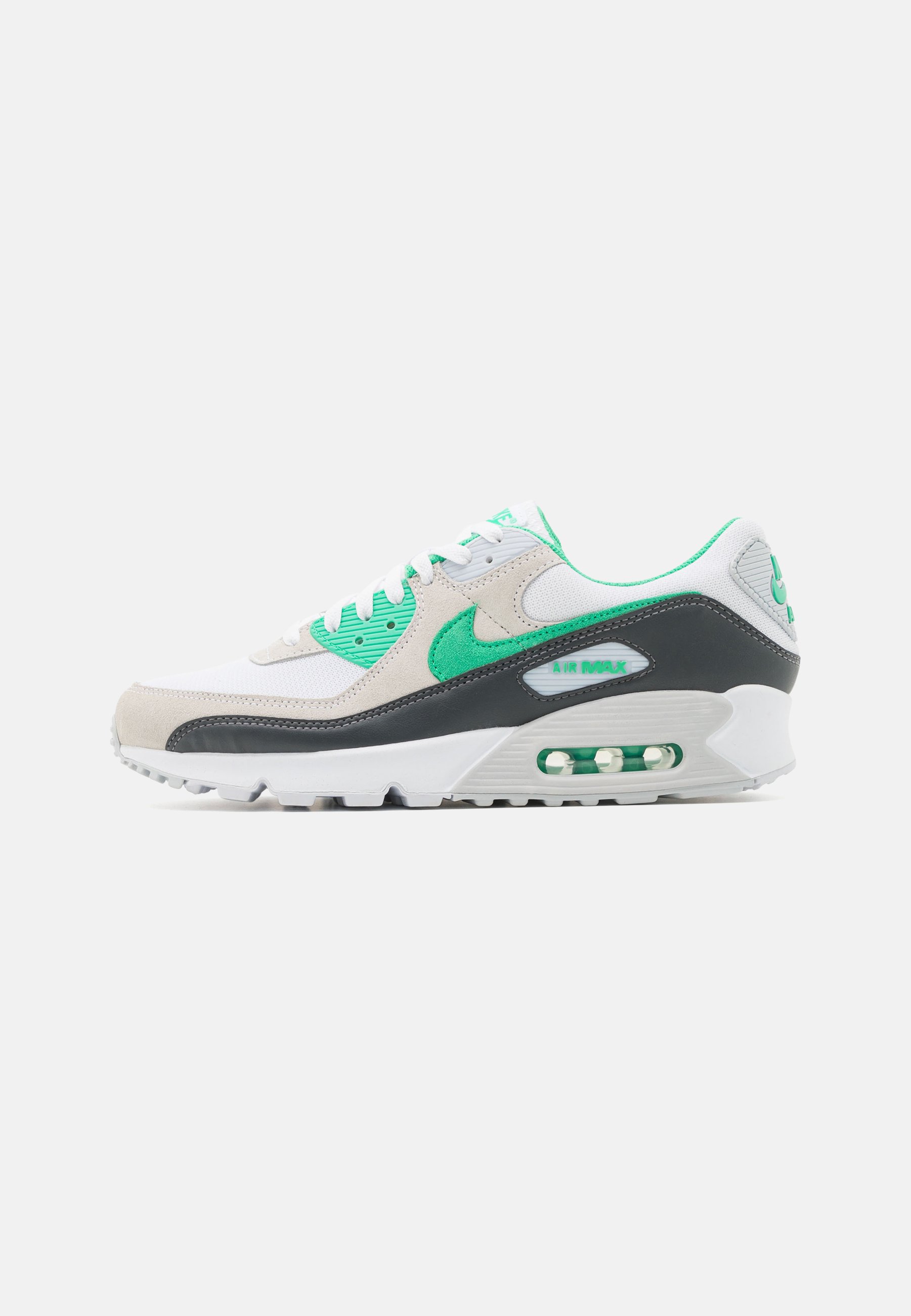 Comparación Universal Arrepentimiento Nike Sportswear AIR MAX 90 - Zapatillas - white/spring  green/anthracite/blanco - Zalando.es