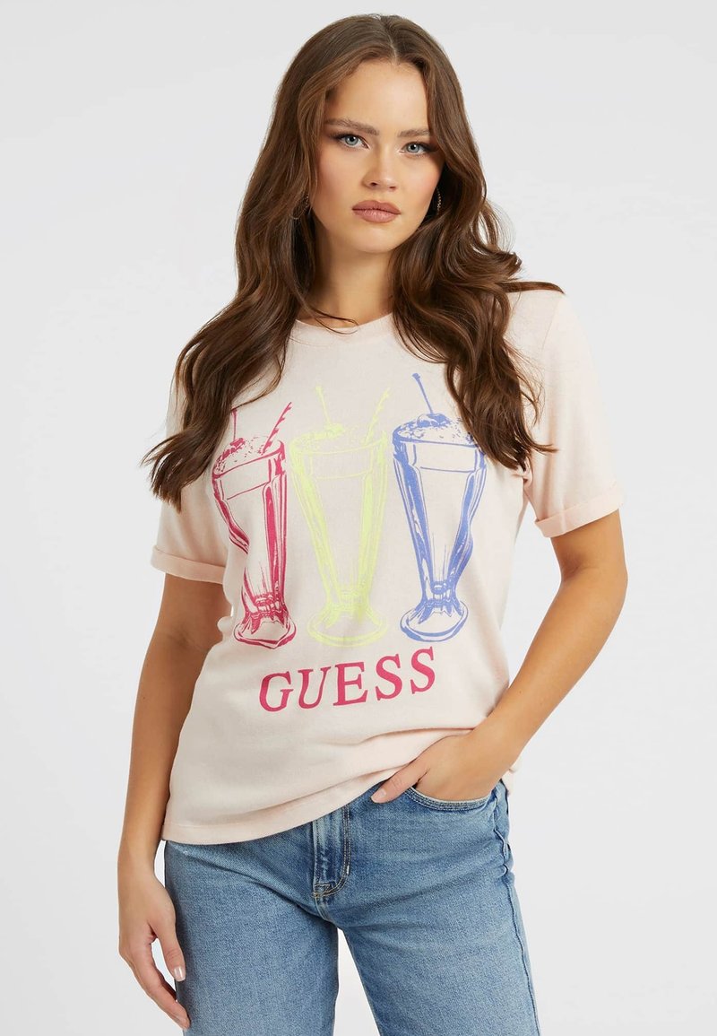Guess TShirt print rose/pink Zalando.de