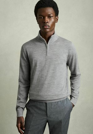 Reiss, REISS - Striktrøje - warm grey melange