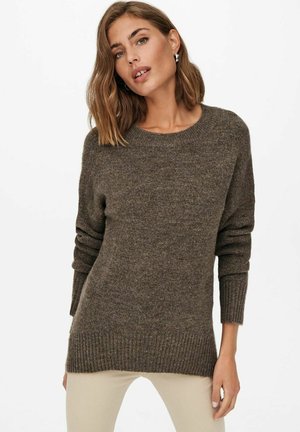 RUNDHALS STRETCH ONLNANJI - Jumper - braun