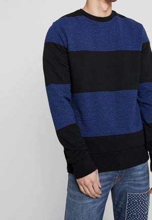 Stickad tröja - dark blue